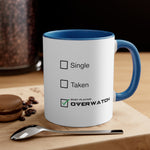 Load image into Gallery viewer, Overwatch Single Taken Coffee Mug, 11oz Gift For Him Gift For Her Christmas Birthday Valentine Gift
