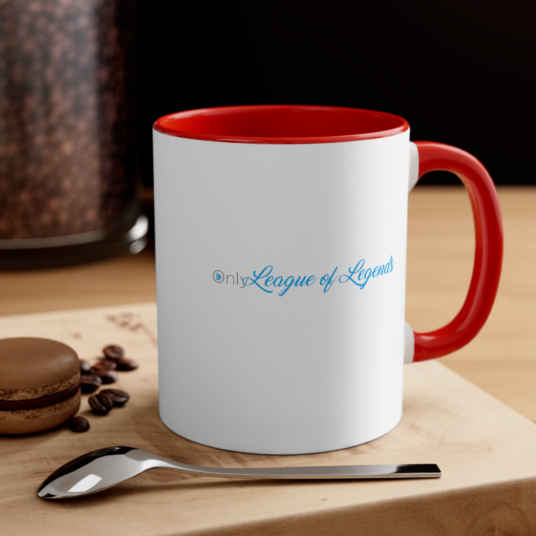Only League Of Legends Accent Coffee Mug, 11oz  Cups Cup Mugs Onlyfans Inspired Funny Humor Humour Joke Pun Comedy Game Gift Gifts For Gamer Birthday Christmas Valentine's