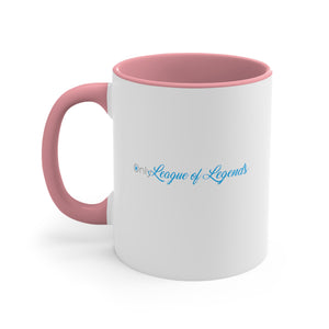 Only League Of Legends Accent Coffee Mug, 11oz  Cups Cup Mugs Onlyfans Inspired Funny Humor Humour Joke Pun Comedy Game Gift Gifts For Gamer Birthday Christmas Valentine's