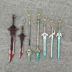 Load and play video in Gallery viewer, Genshin Impact Weapons Keychain
