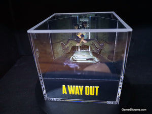 A Way Out Diorama Cube Printed-Hardcopy [Photo]