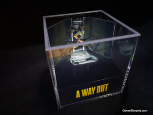 A Way Out Diorama Cube Digital Template [Digital Download]