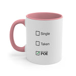 Load image into Gallery viewer, POE Path Of Exile Single Taken Coffee Mug, 11oz Gift For Him Gift For Her Christmas Birthday Valentine
