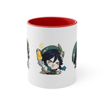 Load image into Gallery viewer, Venti Genshin Impact Accent Coffee Mug, 11oz  Cups Mugs Cup Gift For Gamer Gifts Game Anime Fanart Fan Birthday Valentine&#39;s Christmas
