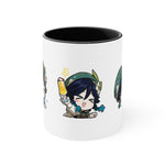 Load image into Gallery viewer, Venti Genshin Impact Accent Coffee Mug, 11oz  Cups Mugs Cup Gift For Gamer Gifts Game Anime Fanart Fan Birthday Valentine&#39;s Christmas
