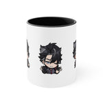 Load image into Gallery viewer, Genshin Impact Wriothesley Accent Coffee Mug, 11oz Cups Mugs Cup Gift For Gamer Gifts Game Anime Fanart Fan Birthday Valentine&#39;s Christmas
