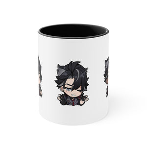 Genshin Impact Wriothesley Accent Coffee Mug, 11oz Cups Mugs Cup Gift For Gamer Gifts Game Anime Fanart Fan Birthday Valentine's Christmas