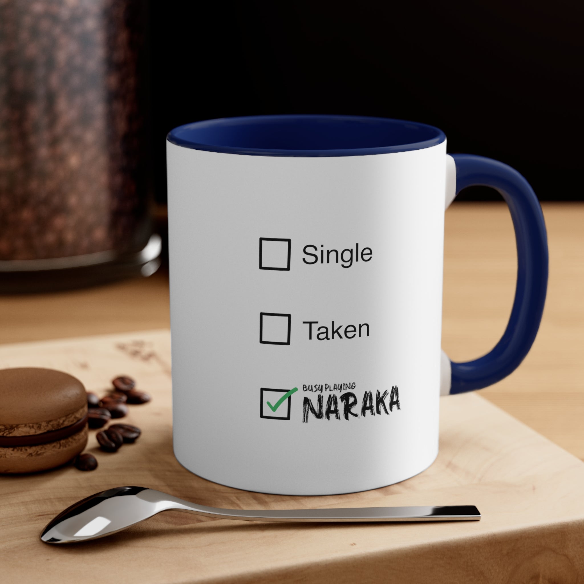 Naraka Single Taken Coffee Mug, 11oz Bloodline Christmas Valentine Birthday Gift For Him Gift For Her