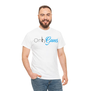 Onlyguns V2 Onlyfans Inspired Funny Unisex Heavy Cotton Tee