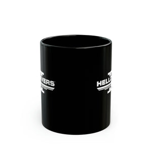 Helldivers 2 White Logo Black Mug (11oz, 15oz) Gift For Him Gift For Her Gamer Cup Game Birthday Christmas Gift