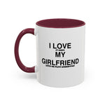 Load image into Gallery viewer, I Love My Girlfriend Coffee Mug — Romantic Black-Handle 11oz &amp; 15oz Gift
