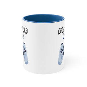 Player One & Two  Gamer Coffee Mug, 11oz Gamer Mug Couple Mug Gift For Him Gift For Her Valentine