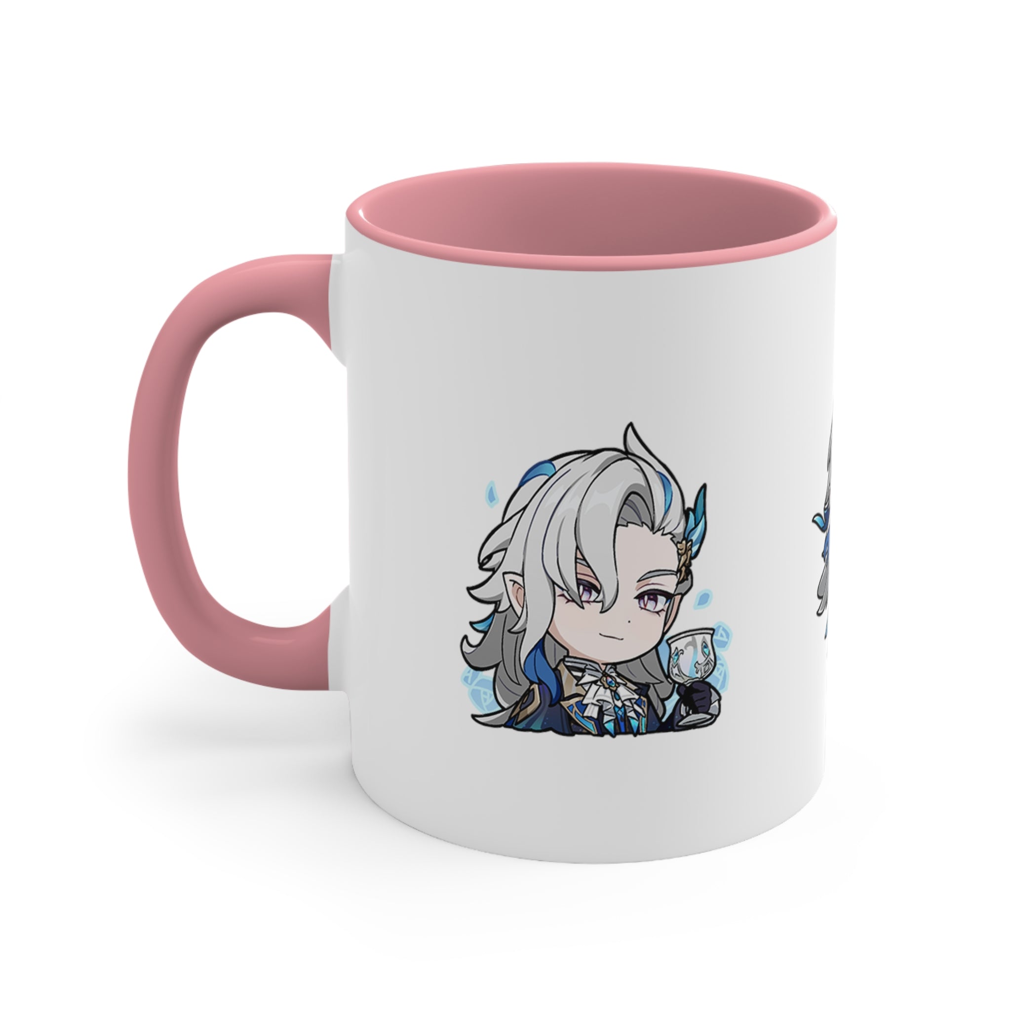 Neuvillette Genshin Impact Accent Coffee Mug, 11oz  Cups Mugs Cup Gift For Gamer Gifts Game Anime Fanart Fan Birthday Valentine's Christmas