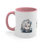 Load image into Gallery viewer, Neuvillette Genshin Impact Accent Coffee Mug, 11oz  Cups Mugs Cup Gift For Gamer Gifts Game Anime Fanart Fan Birthday Valentine&#39;s Christmas
