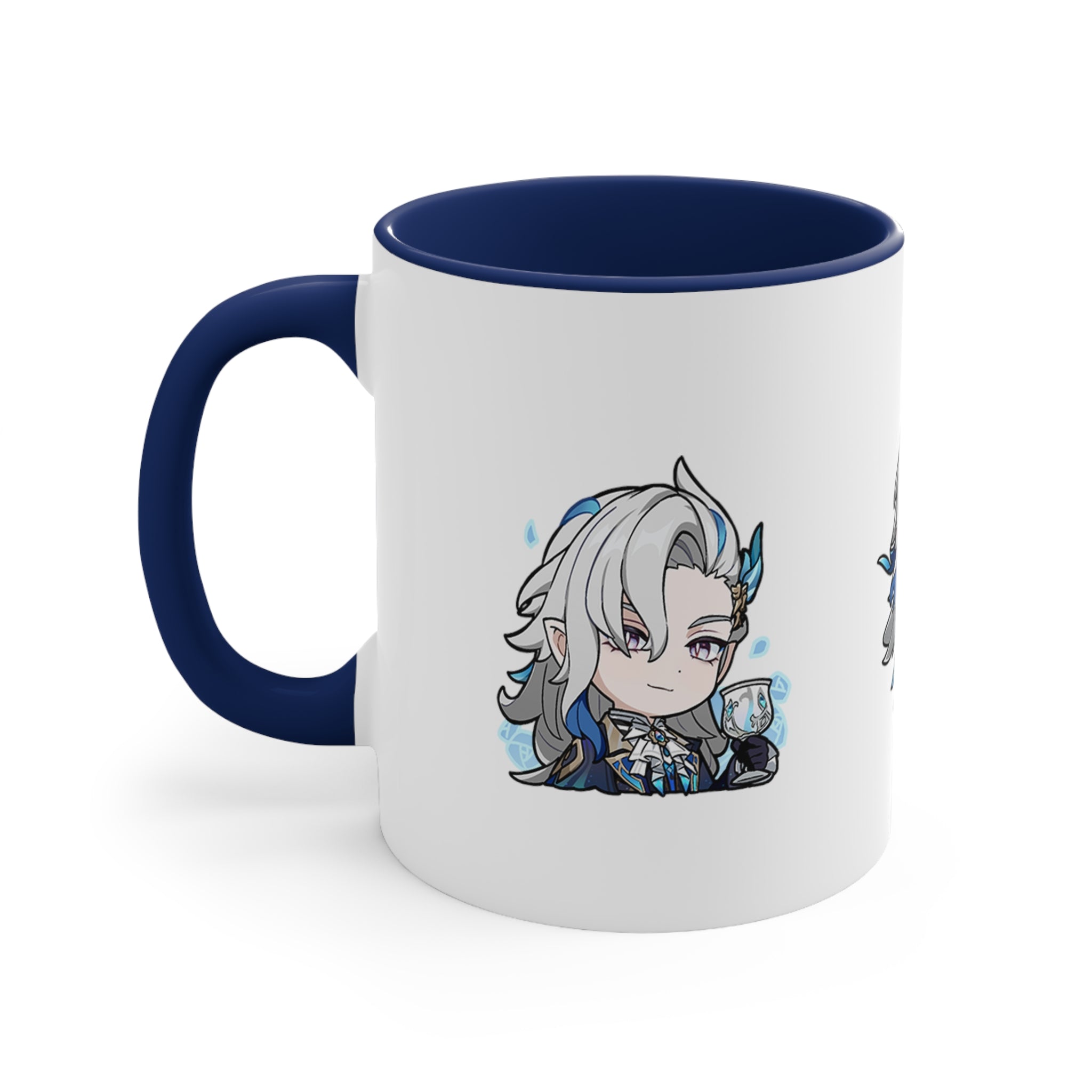 Neuvillette Genshin Impact Accent Coffee Mug, 11oz  Cups Mugs Cup Gift For Gamer Gifts Game Anime Fanart Fan Birthday Valentine's Christmas