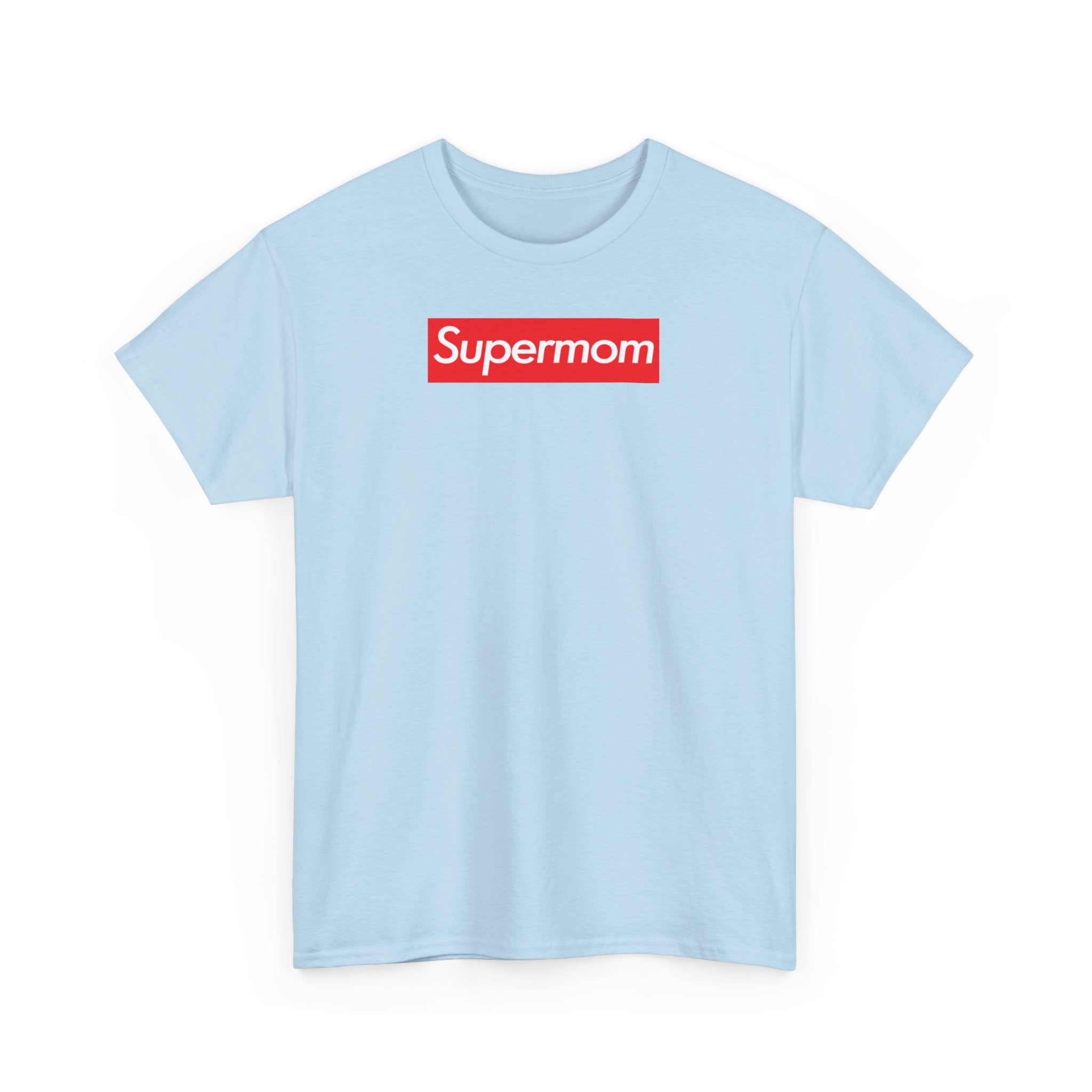 Supermom Unisex Heavy Cotton Tee Shirt T-shirt super Inspired Funny Mom Mother Appreciation Gift For Mothers Moms Love Mother's Day Thank You Thankful Birthday Christmas