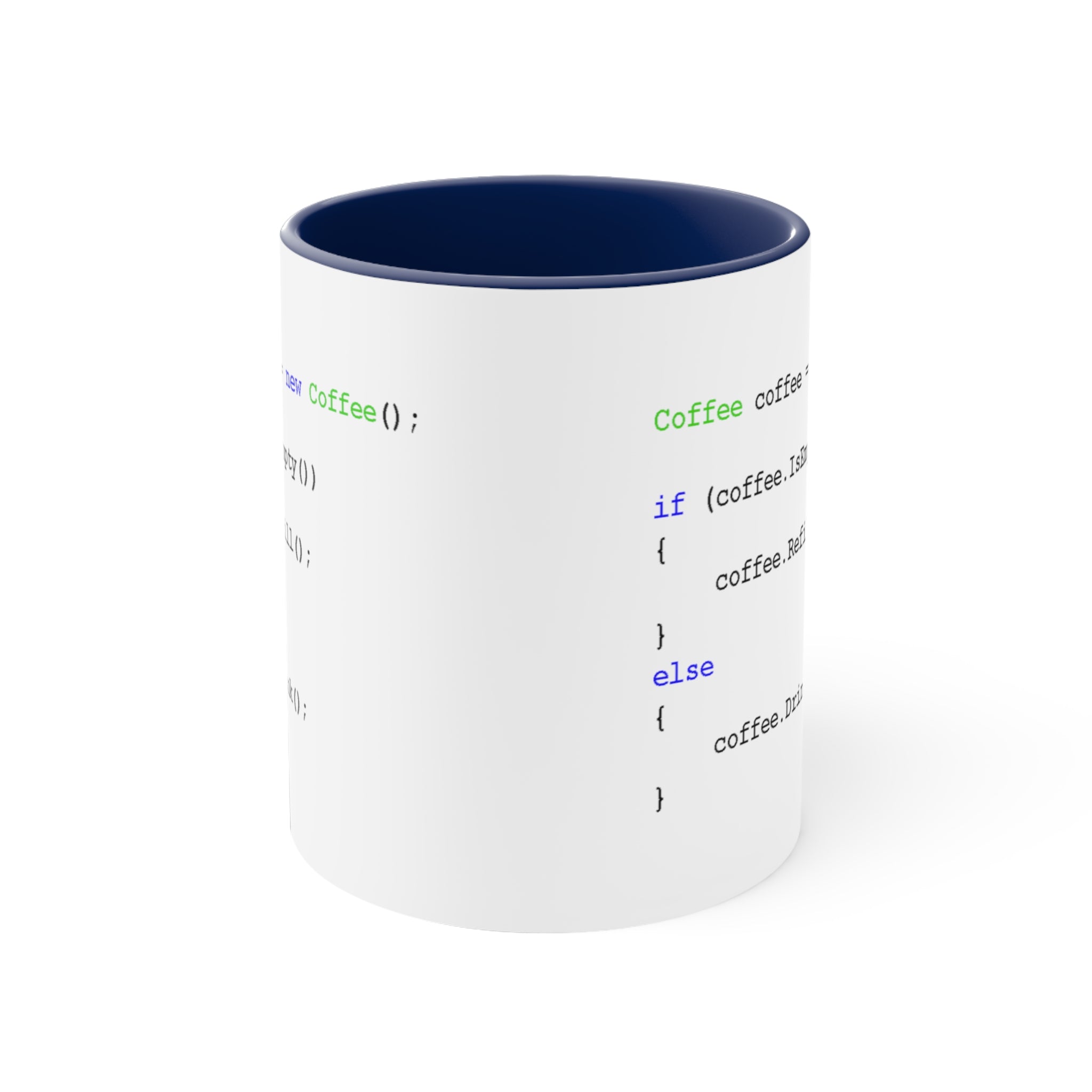 Coding Coffee Accent Coffee Mug, 11oz