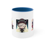 Load image into Gallery viewer, Lyney Genshin Impact Accent Coffee Mug, 11oz Cups Mugs Cup Gift For Gamer Gifts Game Anime Fanart Fan Birthday Valentine&#39;s Christmas
