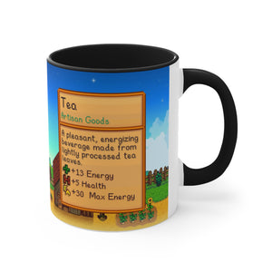 Stardew Valley Tea Coffee Mug  Stardew Valley Gift, Valley Coffee Mug, Stardew Valley Game, Stardew Valley Cup, Stardew Mug, Video Game Mug, Gamer Mug