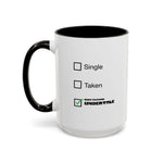Load image into Gallery viewer, Undertale Fan Mug – "Busy Playing Undertale" Checkbox Coffee Cup (11oz/15oz)
