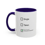 Load image into Gallery viewer, Hollow Knight Gaming Mug — "Busy Playing" Checkbox Coffee Cup (11oz/15oz)
