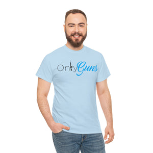 Onlyguns V2 Onlyfans Inspired Funny Unisex Heavy Cotton Tee