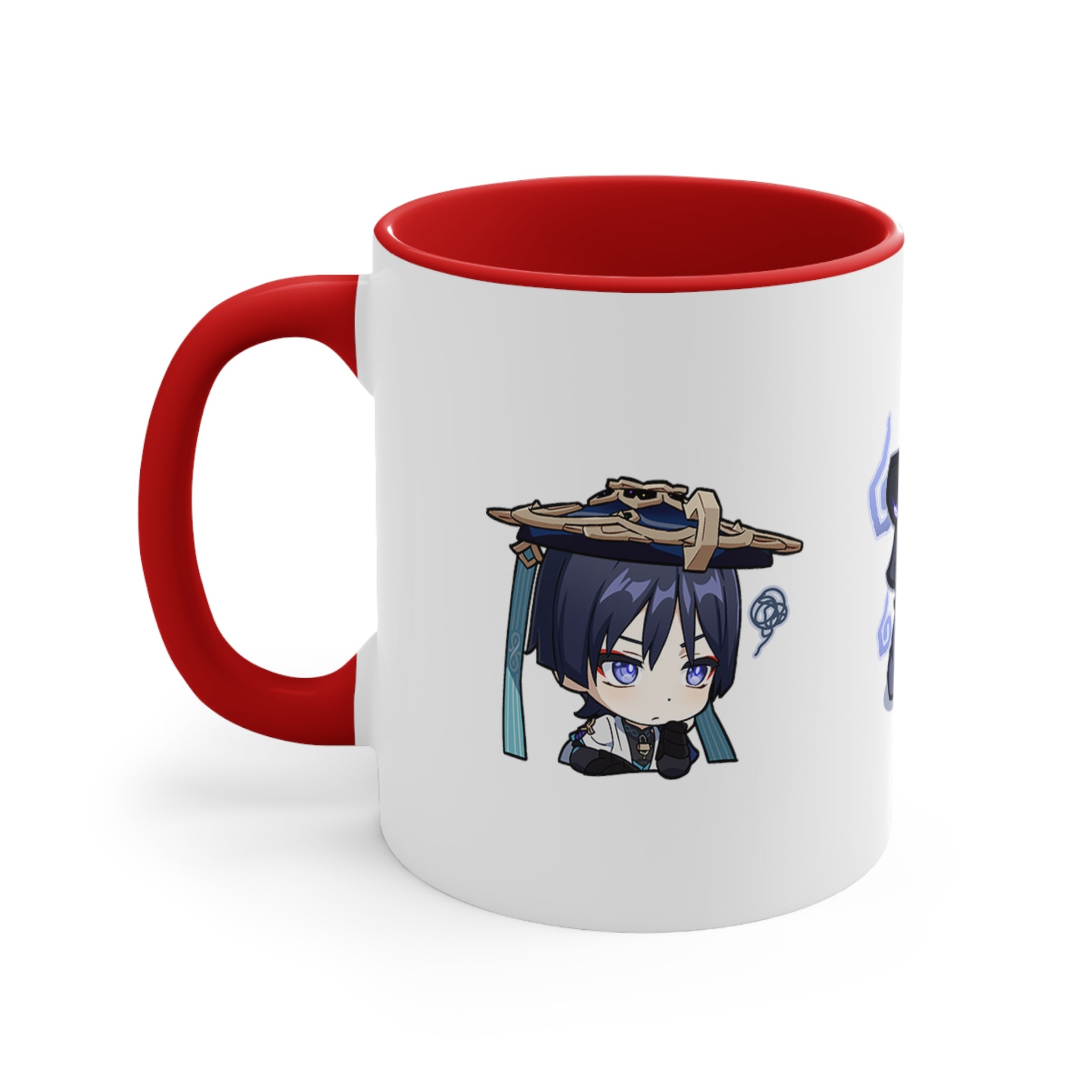 Wanderer Scaramouche Genshin Impact Accent Coffee Mug, 11oz Cups Mugs Cup Gift For Gamer Gifts Game Anime Fanart Fan Birthday Valentine's Christmas