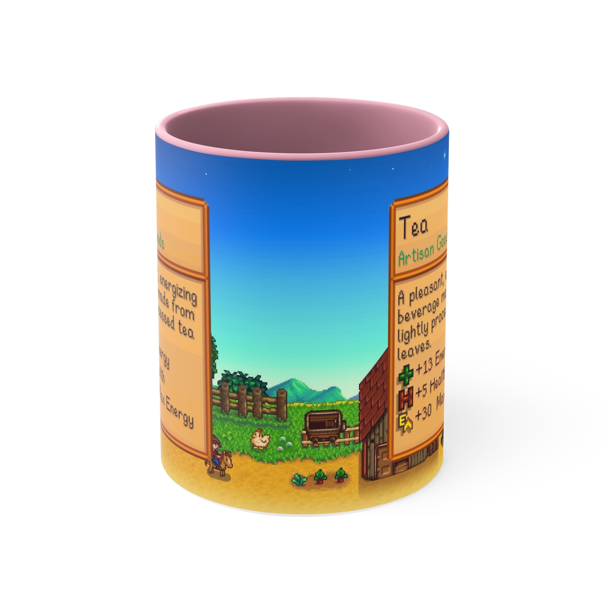 Stardew Valley Tea Coffee Mug  Stardew Valley Gift, Valley Coffee Mug, Stardew Valley Game, Stardew Valley Cup, Stardew Mug, Video Game Mug, Gamer Mug