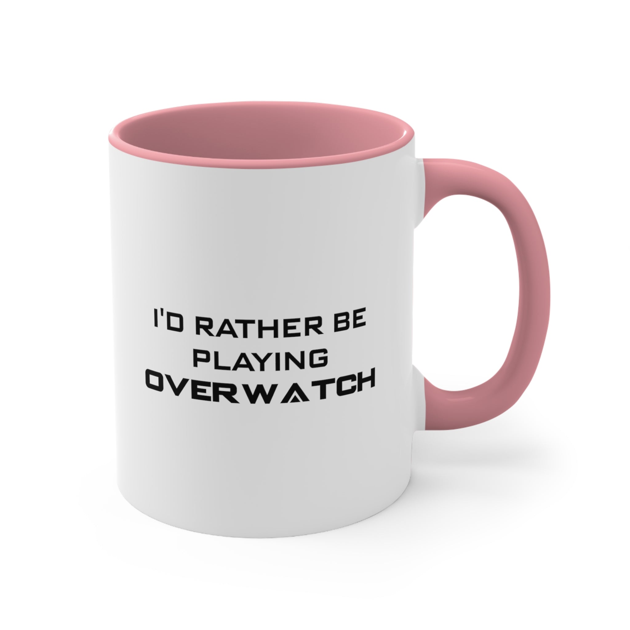 Overwatch I'd Rather Be Playing Coffee Mug, 11oz Cups Mugs Cup Gamer Gift For Him Her Game Cup Cups Mugs Birthday Christmas Valentine's Anniversary Gifts