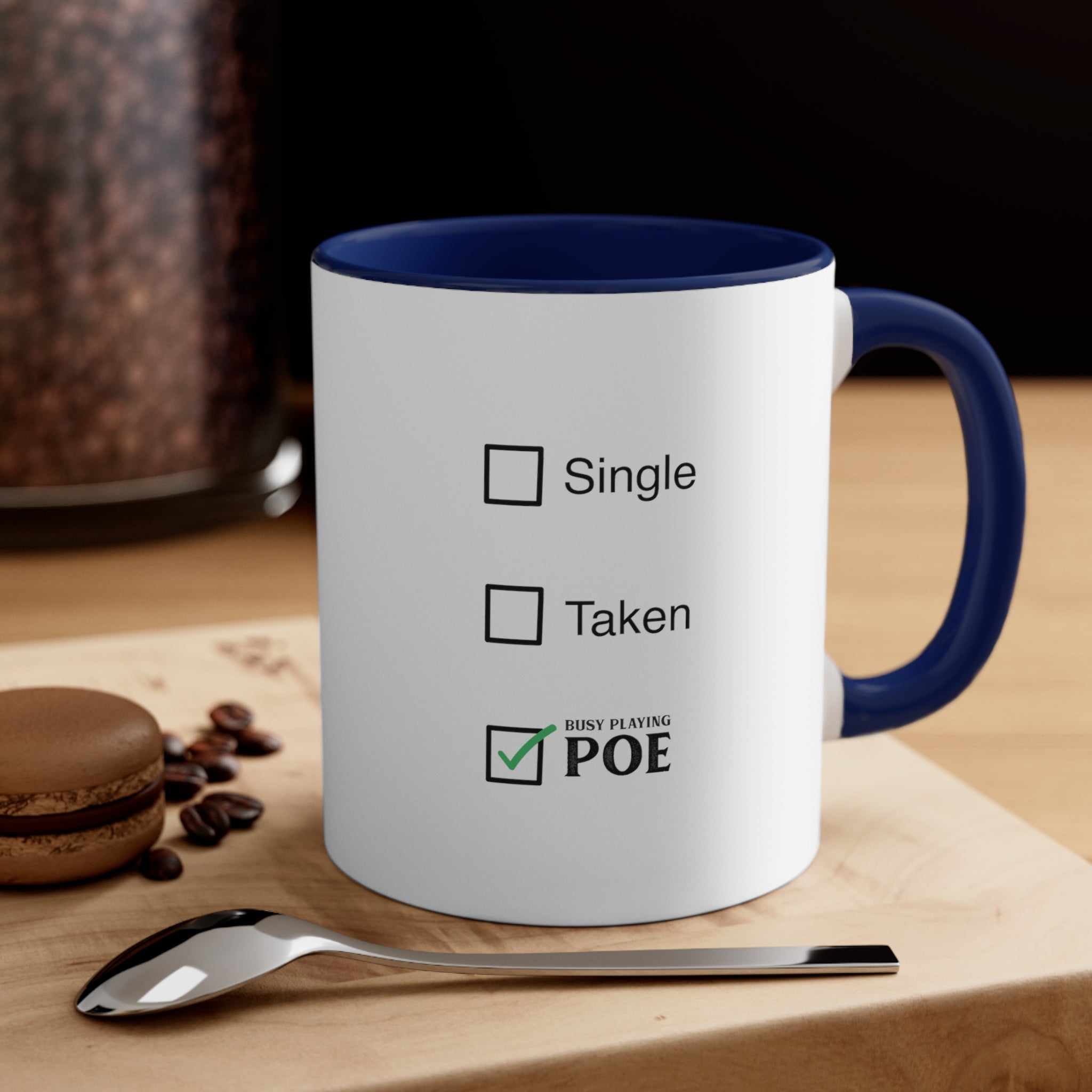 POE Path Of Exile Single Taken Coffee Mug, 11oz Gift For Him Gift For Her Christmas Birthday Valentine