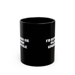 Load image into Gallery viewer, Undertale Gamer Mug — "I'd Rather Be Playing Undertale" Black Coffee Cup (11oz/15oz)
