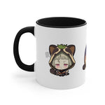 Load image into Gallery viewer, Sayu Genshin Impact Accent Coffee Mug, 11oz Cups Mugs Cup Gift For Gamer Gifts Game Anime Fanart Fan Birthday Valentine&#39;s Christmas
