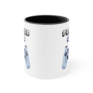 Player One Accent Coffee Mug, 11oz