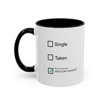 Load image into Gallery viewer, Hollow Knight Gaming Mug — "Busy Playing" Checkbox Coffee Cup (11oz/15oz)
