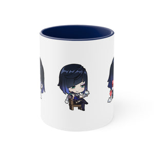 Yelan Genshin Impact Accent Coffee Mug, 11oz Cups Mugs Cup Gift For Gamer Gifts Game Anime Fanart Fan Birthday Valentine's Christmas