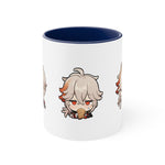 Load image into Gallery viewer, Kazuha Genshin Impact Accent Coffee Mug, 11oz Cups Mugs Cup Gift For Gamer Gifts Game Anime Fanart Fan Birthday Valentine&#39;s Christmas
