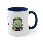 Load image into Gallery viewer, Kuki Genshin Impact Accent Coffee Mug, 11oz Cups Mugs Cup Gift For Gamer Gifts Game Anime Fanart Fan Birthday Valentine&#39;s Christmas
