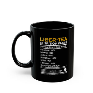 LIBER-TEA Helldivers 2 Black Mug (11oz, 15oz) Liberty Libertea Helldiver Gift For Him Gift For Her Birthday Christmas Valentine Mug