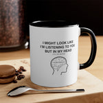 Load image into Gallery viewer, Elder Scrolls Coffee Mug, 11oz I Might Look Like I&#39;m Listening Joke Humour Humor Birthday Christmas Valentine&#39;s Gift Cup
