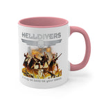 Load image into Gallery viewer, Helldivers Accent Coffee Mug, 11oz
