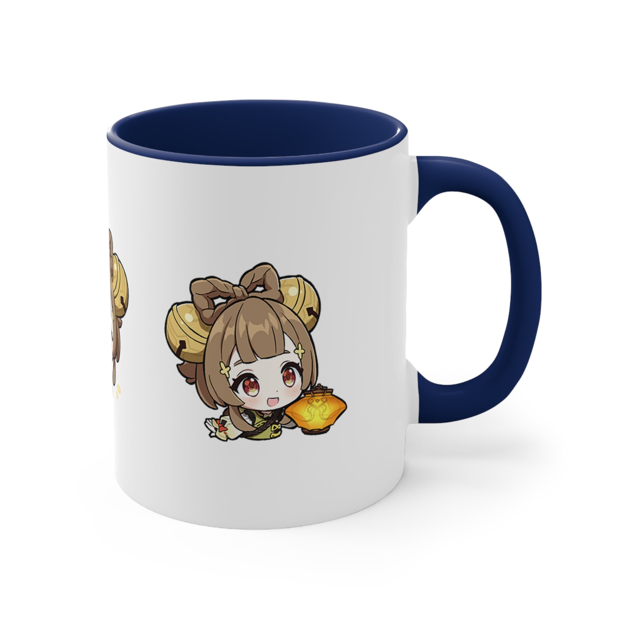 Yaoyao Genshin Impact Accent Coffee Mug, 11oz Cups Mugs Cup Gift For Gamer Gifts Game Anime Fanart Fan Birthday Valentine's Christmas