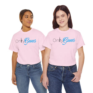 Onlyguns V2 Onlyfans Inspired Funny Unisex Heavy Cotton Tee