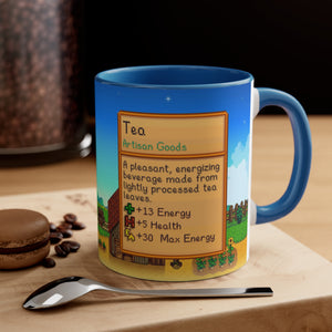 Stardew Valley Tea Coffee Mug  Stardew Valley Gift, Valley Coffee Mug, Stardew Valley Game, Stardew Valley Cup, Stardew Mug, Video Game Mug, Gamer Mug