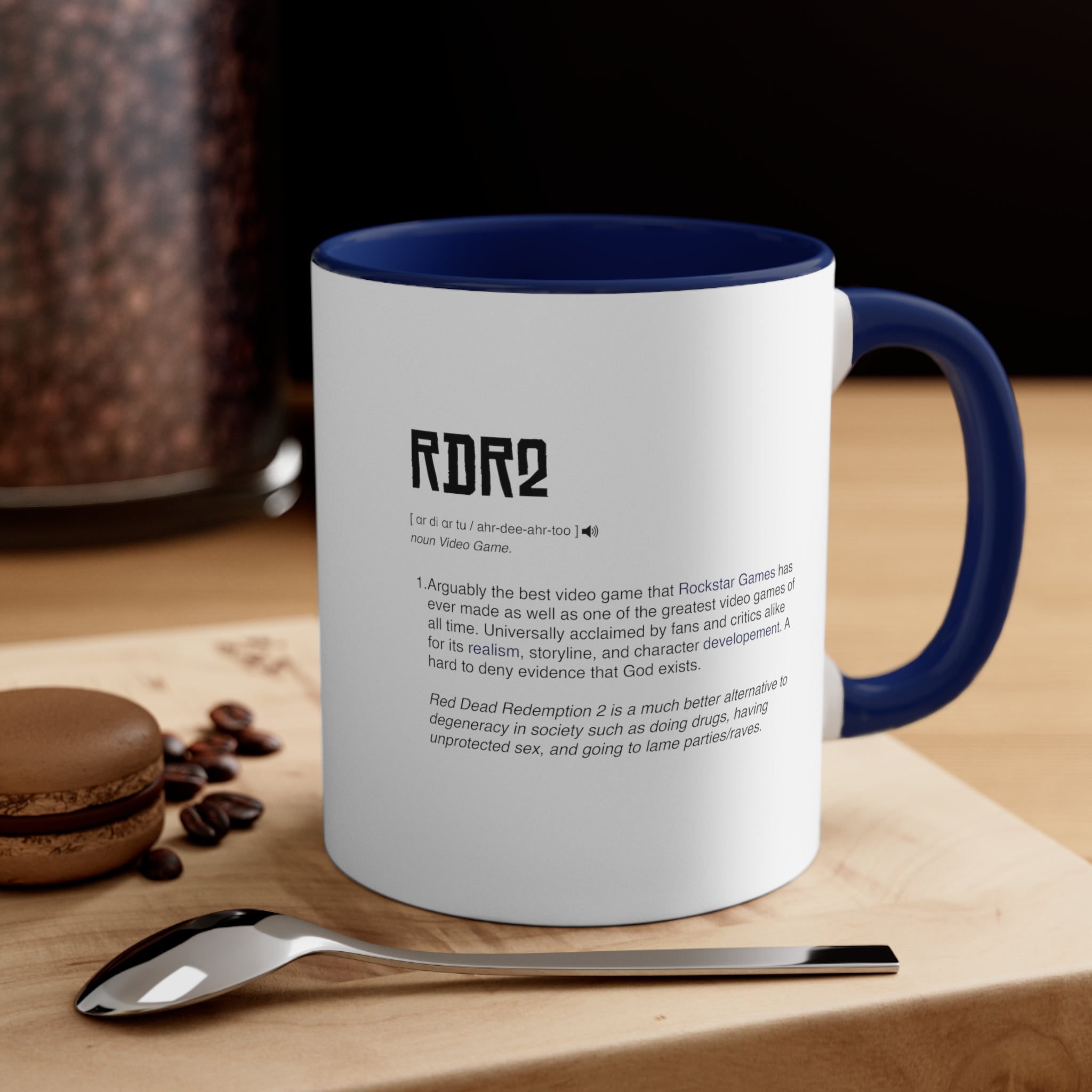 RDR2 Red Dead Redemption 2 Funny Definition Coffee Mug, 11oz