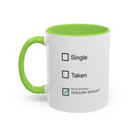 Load image into Gallery viewer, Hollow Knight Gaming Mug — "Busy Playing" Checkbox Coffee Cup (11oz/15oz)
