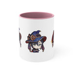 Load image into Gallery viewer, Mona Genshin Impact Accent Coffee Mug, 11oz Cups Mugs Cup Gift For Gamer Gifts Game Anime Fanart Fan Birthday Valentine&#39;s Christmas
