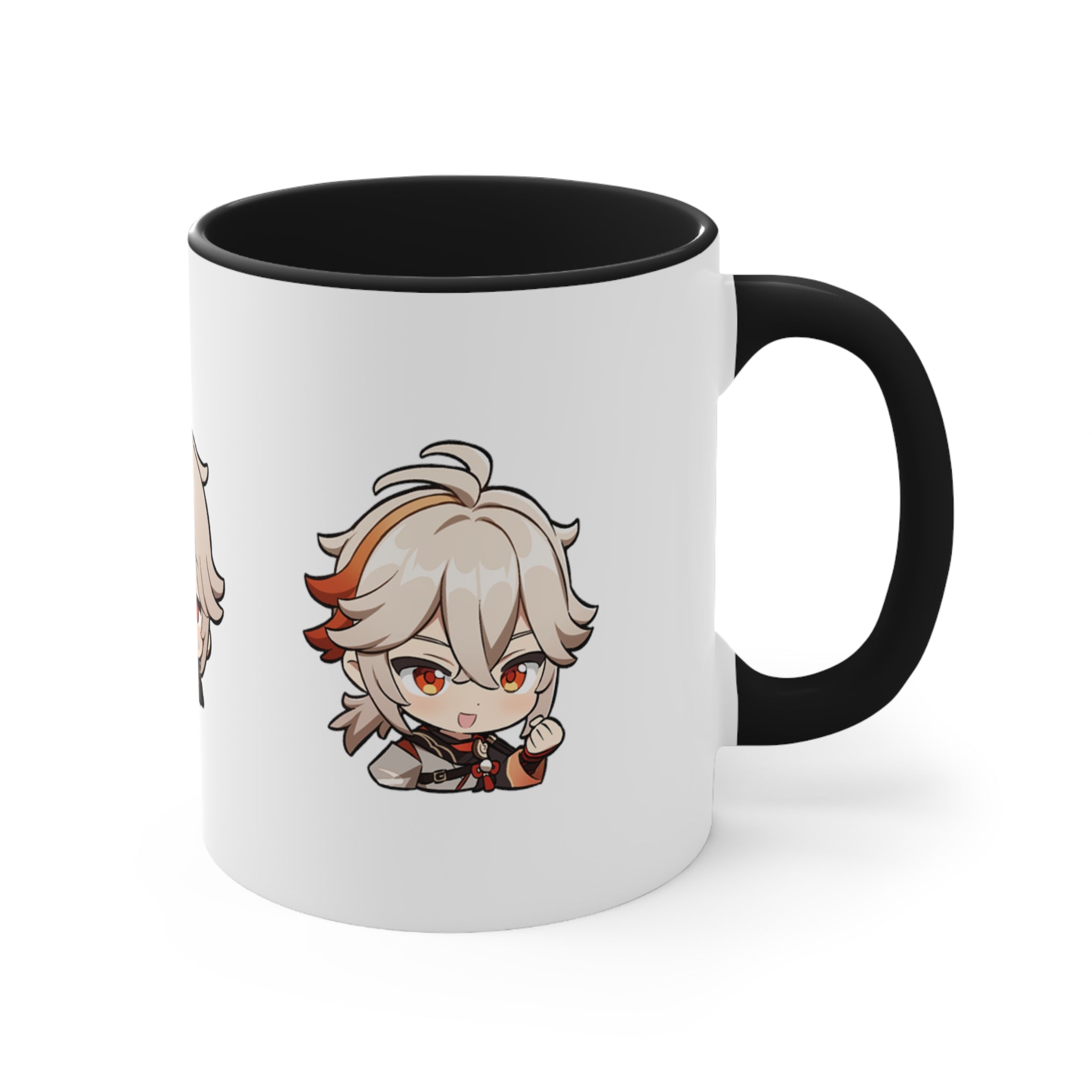 Kazuha Genshin Impact Accent Coffee Mug, 11oz Cups Mugs Cup Gift For Gamer Gifts Game Anime Fanart Fan Birthday Valentine's Christmas