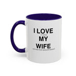 Load image into Gallery viewer, Hollow Knight Wife Mug — "I Love It When My Wife Lets Me Play Hollow Knight" Ceramic Coffee Mug
