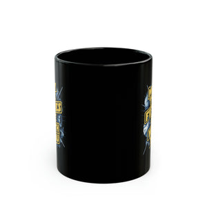 May The Fifties Be With You Black Mug (11oz, 15oz) Star Themed Galactic Galaxy Space 50 50s Birthday Christmas Valentine's Gift Cup Nostalgia Nostalgic