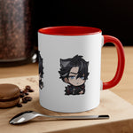 Load image into Gallery viewer, Genshin Impact Wriothesley Accent Coffee Mug, 11oz Cups Mugs Cup Gift For Gamer Gifts Game Anime Fanart Fan Birthday Valentine&#39;s Christmas
